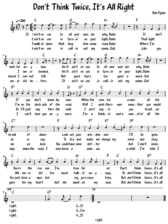 Sheet Music